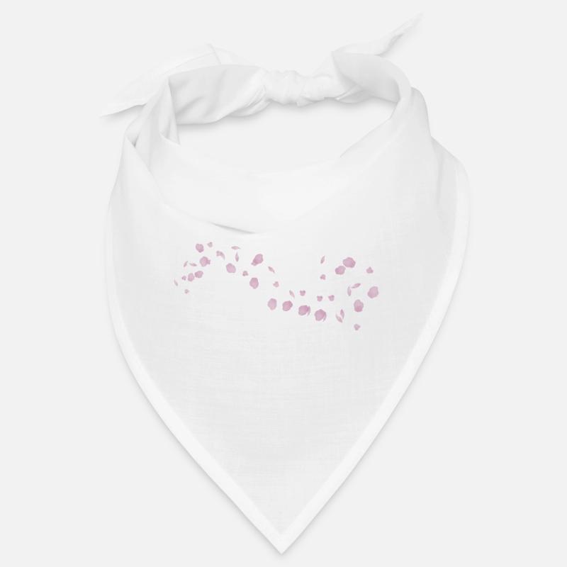 Kirschblütenpferd / Reiten - Bandana - Weiß