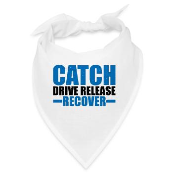 Catch Drive Release Recover 9 - Bandana - Weiß - Vorne