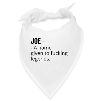Joe ein Name, der den verdammten Legenden gegeben wurde - Bandana - Weiß - Vorne