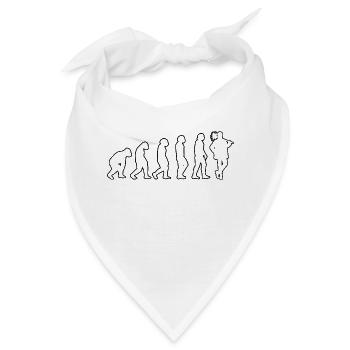 Schornsteinfeger Geschenk Essenkehrer Kaminkehrer - Bandana - Weiß - Vorne