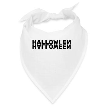 Halloween vs Hallowien - Bandana - Weiß - Vorne