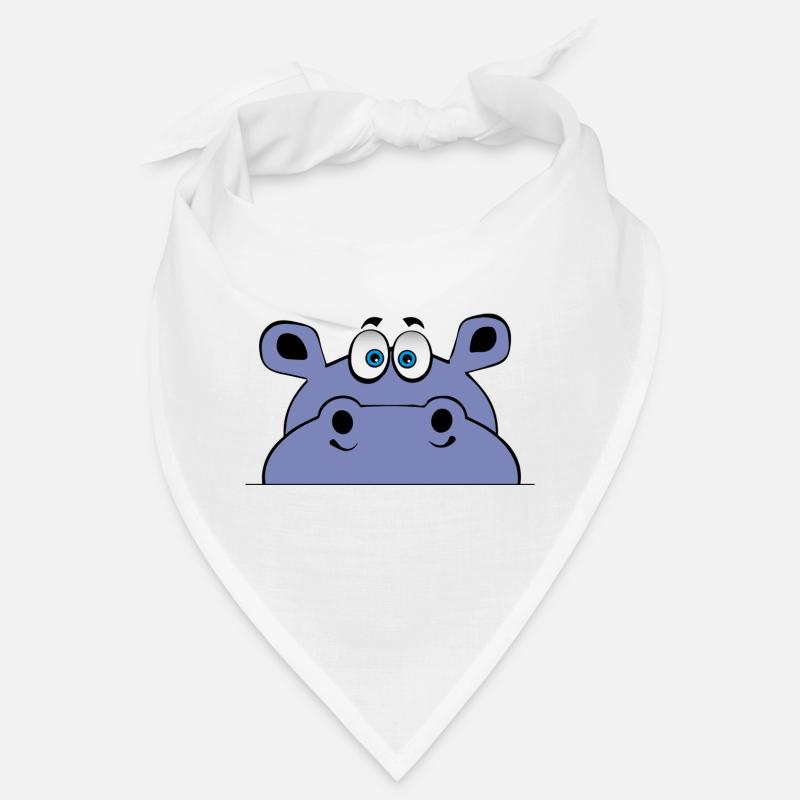 nilpferd hippo junge sohn geschenk tier Bandana