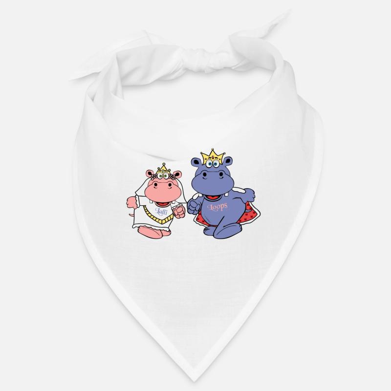 hippo wedding brides groom before gift Bandana