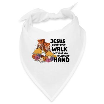 Kirche Religion Katholik katholisch Jesus Christus - Bandana - Weiß - Vorne