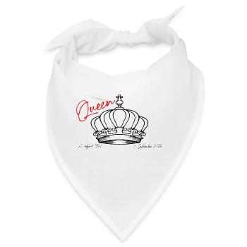 Queen - Bandana - Weiß - Vorne