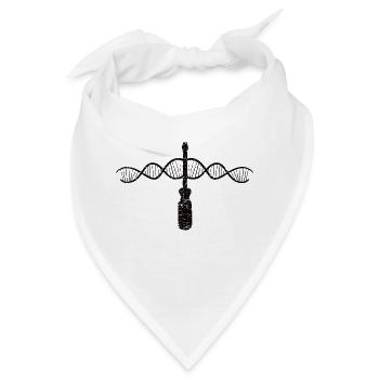 Handwerker Schraubendreher Mechaniker Handwerk - Bandana - Weiß - Vorne
