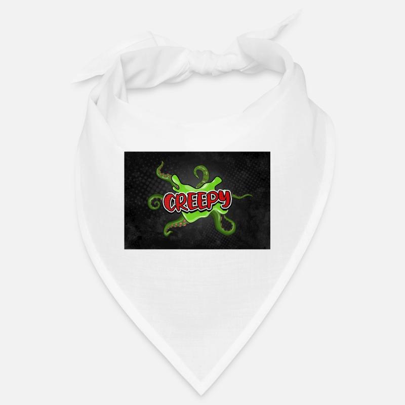 Effrayant Halloween Style Graffiti Lettrage Bandana