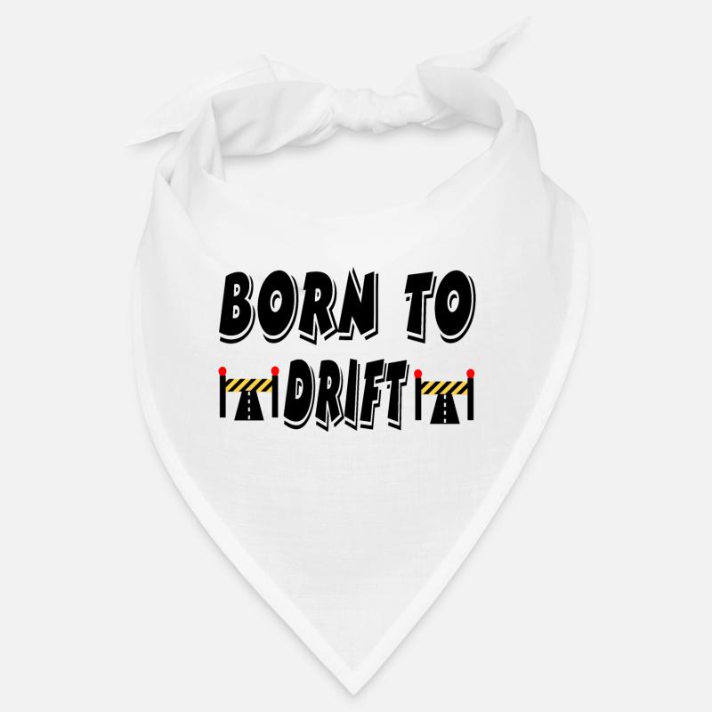 Auto - Bandana - Weiß
