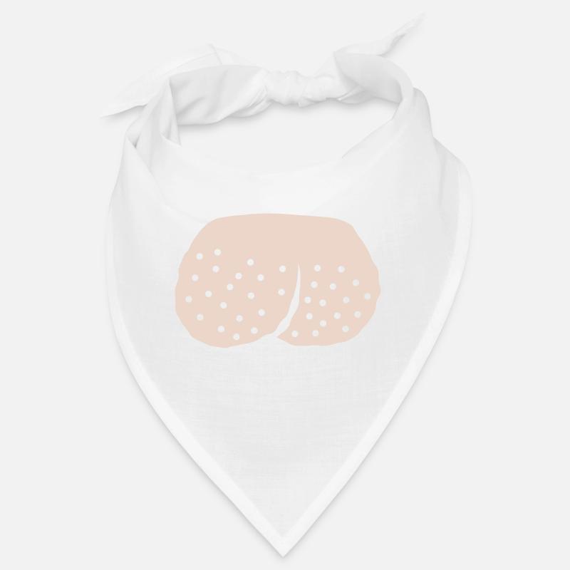 Hoden Comic rasierte Eier Bandana