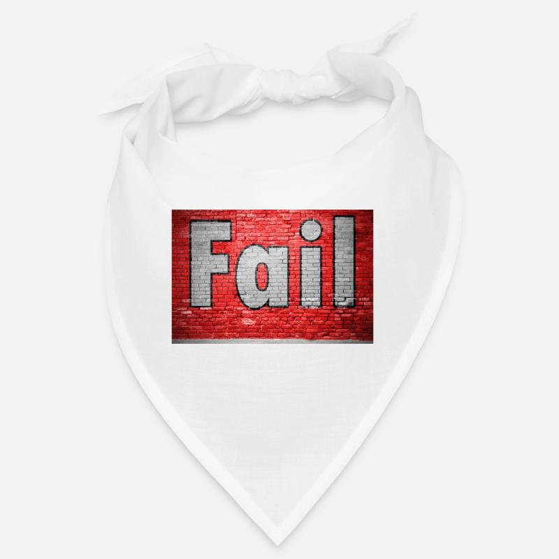 Fail Brick Wall Graffiti Bandana