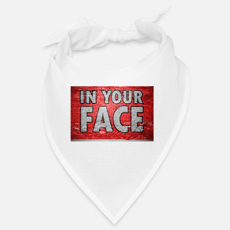 In Your Face Graffiti Bandana
