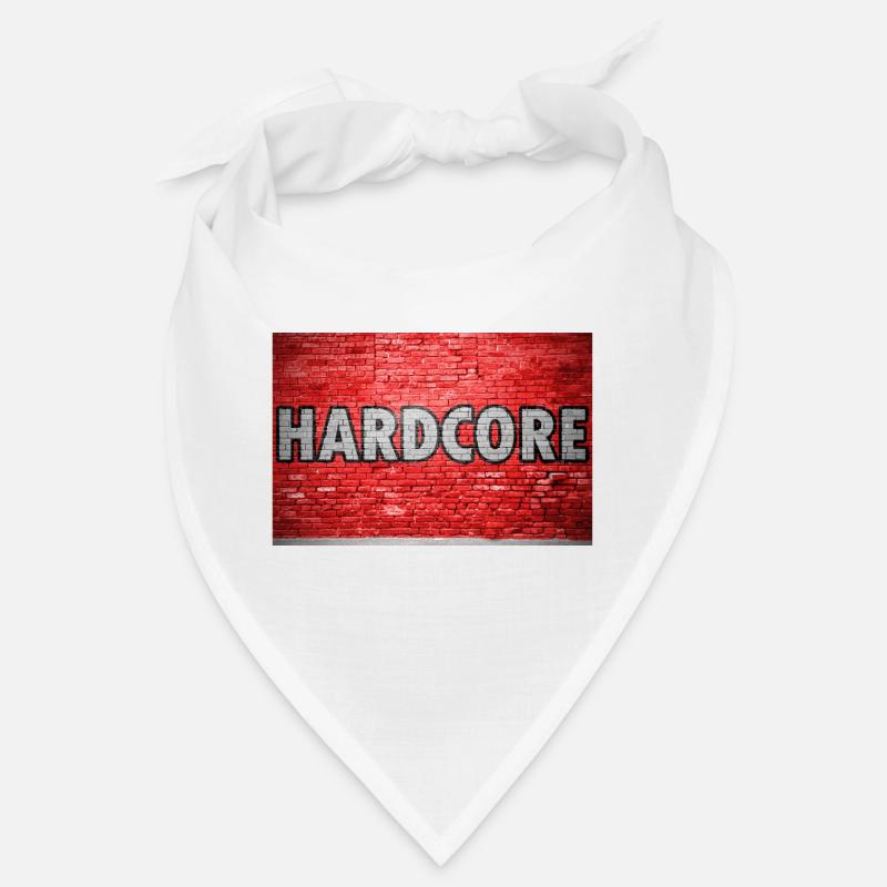 Graffiti mural de briques hardcore Bandana
