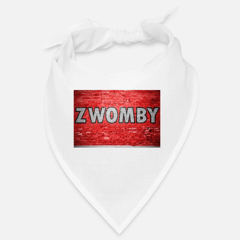 Graffiti mural de briques de Zwomby Bandana