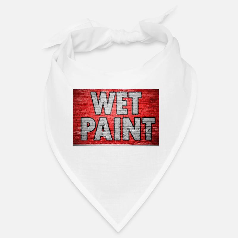 Wet Paint Brick Wall Graffiti Bandana