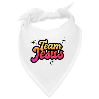 Team Jesus - Bandana - Weiß - Vorne