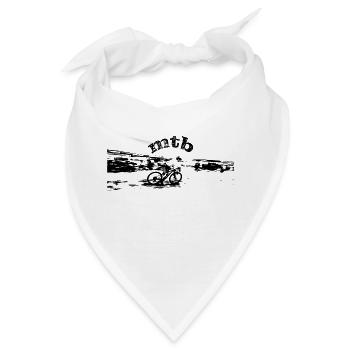 MTB MTB bike BMX - Bandana - Weiß - Vorne