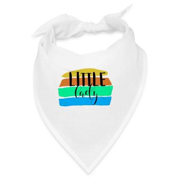 Little Lady - Bandana - Weiß - Vorne