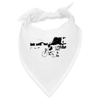 MTB MTB bike BMX - Bandana - Weiß - Vorne