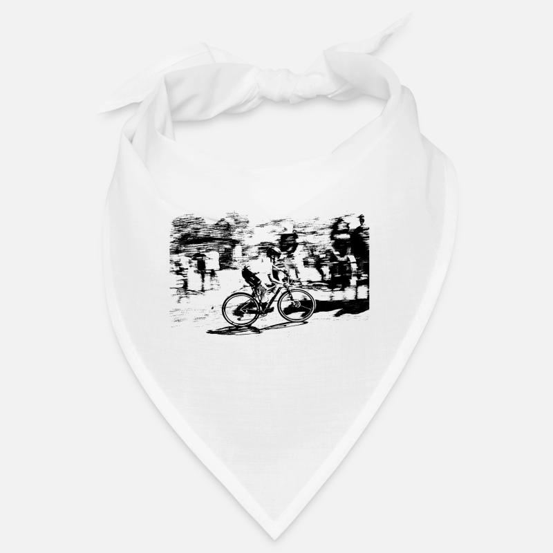 vtt mtb downhill - Bandana - blanc