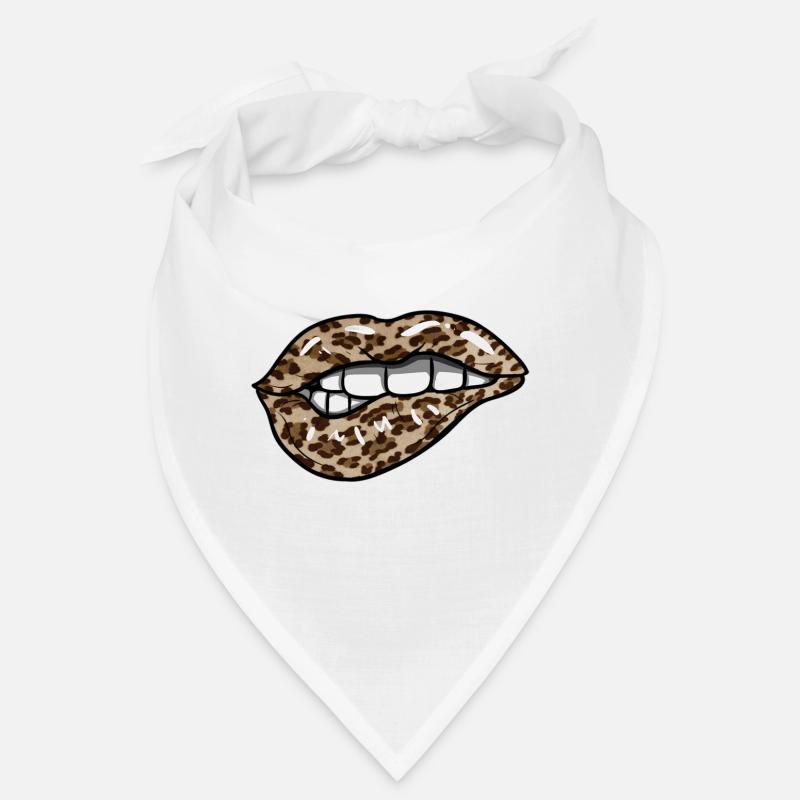 Lèvres de léopard Bandana