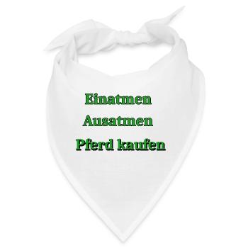 Pferd kaufen - Bandana - Weiß - Vorne