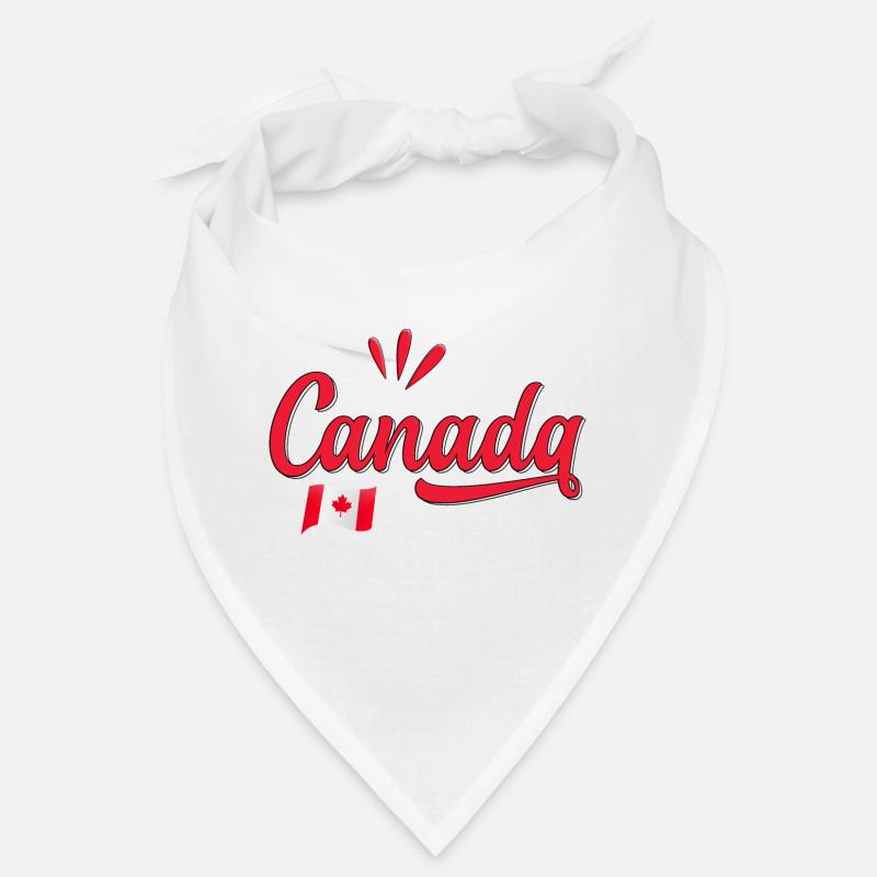 Canada Canadian flag Stylized erable leaf Bandana