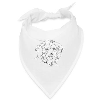 Havaneser - Bandana - Weiß - Vorne