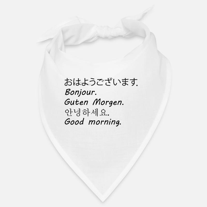 Guten Morgen Bandana