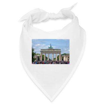 Brandenburger Tor - Bandana - Weiß - Vorne