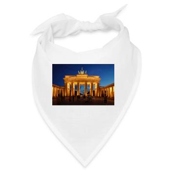 Brandenburger Tor - Bandana - Weiß - Vorne