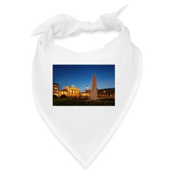 Brandenburger Tor - Bandana - Weiß - Vorne