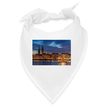 Binnenalster - Bandana - Weiß - Vorne