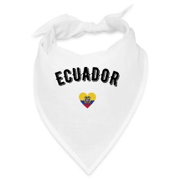 Ecuador - Bandana - Weiß - Vorne