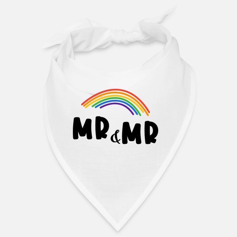 Herr und Herr Homo-Ehe. Geschenk Bandana