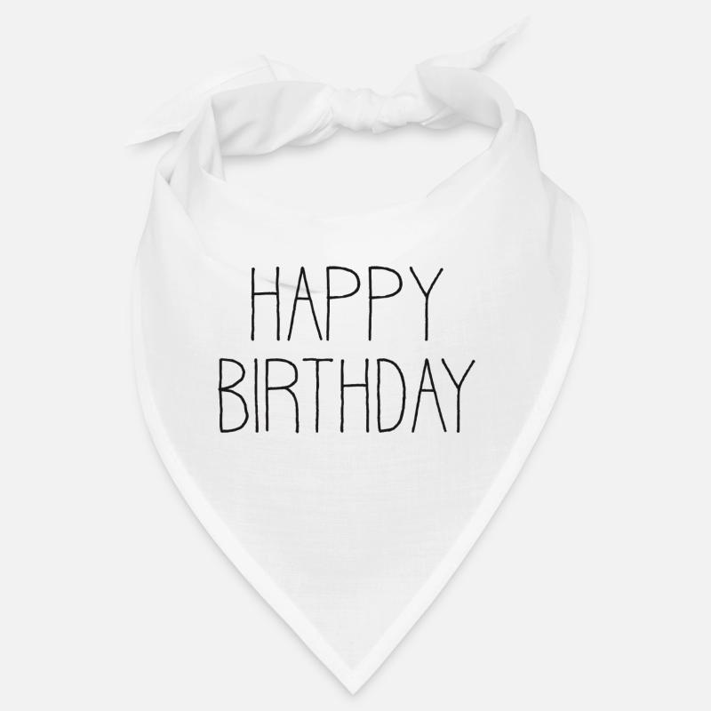 Joyeux anniversaire cadeau d’anniversaire Bandana
