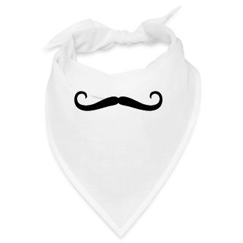Bart - Bandana - Weiß - Vorne