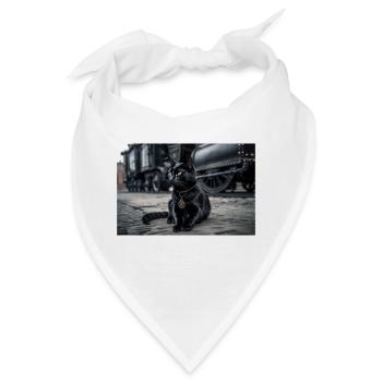 Cat Black 6 - Bandana - Weiß - Vorne