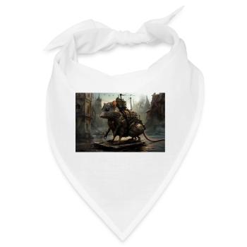 Ratte City 2 - Bandana - Weiß - Vorne