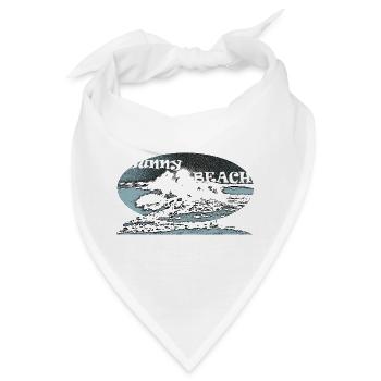 Sunny Beach - Bandana - Weiß - Vorne