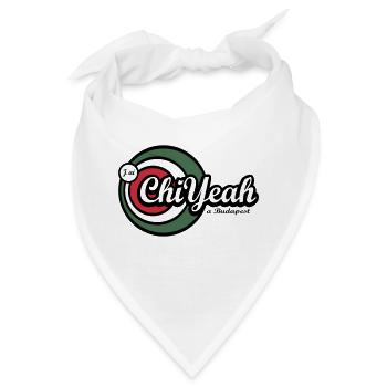 ChiYeah in Budapest - Bandana - Weiß - Vorne