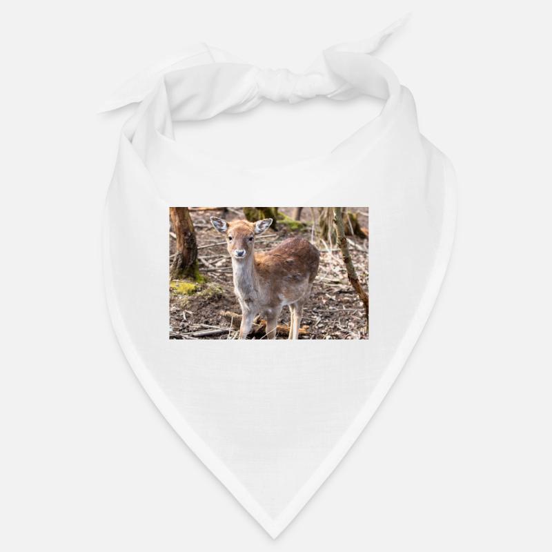 Fallow Deer (in german Damwild or Damhirsch) Dama Bandana