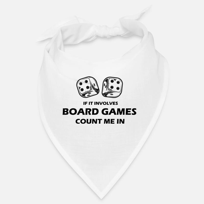 boardgame chess backgammon game night Bandana