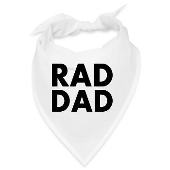 Rad dad - Bandana - Weiß - Vorne
