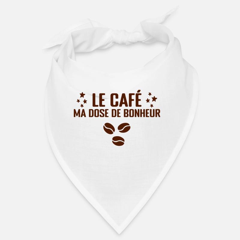 Le Café, Ma Dose De Bonheur Bandana