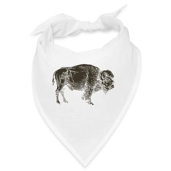 Wildtiere - Bandana - Weiß - Vorne