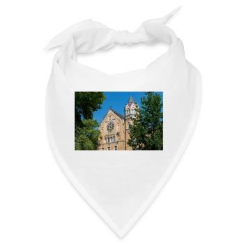 historisches Gebäude Ratsgymnasium - Bandana - Weiß - Vorne