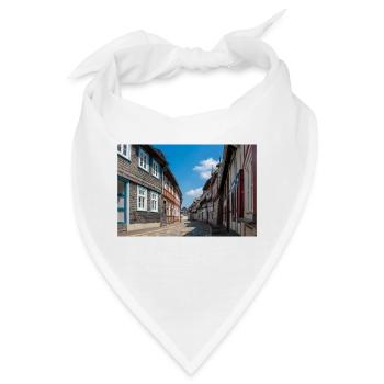 Altstadt Goslar Niedersachsen - Bandana - Weiß - Vorne