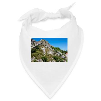 Festung Knin (Kninska tvrđava) Kroatien - Bandana - Weiß - Vorne