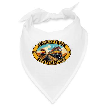 Unlucky Train - Sicherheits-Streichhölzer - Bandana - Weiß - Vorne