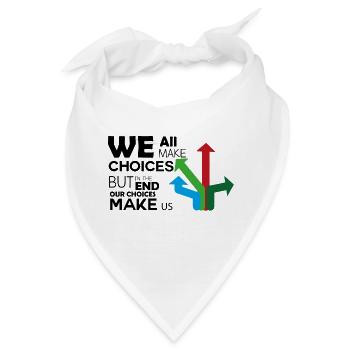 Travel Design -Reisen, Weltweit - Bandana - Weiß - Vorne